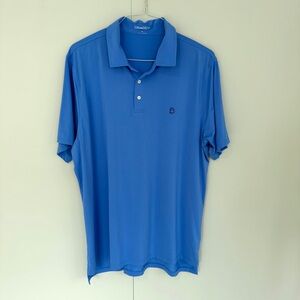 B.DRADDY Men’s B.Draddy Sport Ryan Polo in Solid Blue